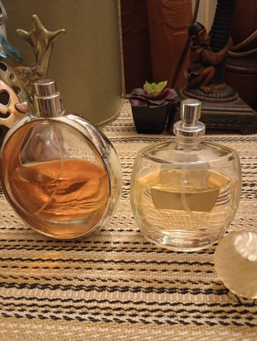 (2) Bundle Deal Women's Nice Feminine Perfumes Large Size ( More Than Half Full)